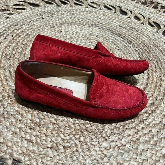 Lot Of 2 Vaneli Womens 8M Suede Driving Moc Slip On Loafers Flats Shoes - Picture 9 of 11